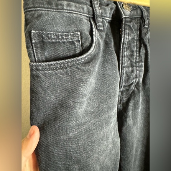 Massimo Dutti black jeans sz 34 - Picture 3 of 7